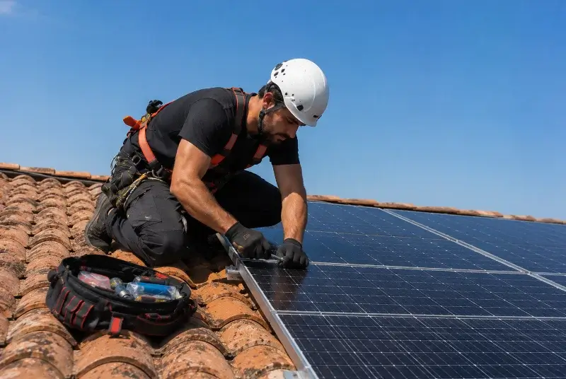 Maintenance et monitoring de panneaux solaires à Saint-Brieuc-de-Mauron