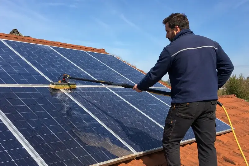 Nettoyage et entretien de panneaux solaires à Saint-Brieuc-de-Mauron